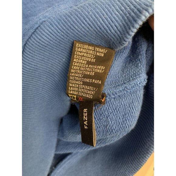 Buffalo David Bitton Graphic Blue Long Sleeve Men’s XL Vintage Look - Picture 8 of 8